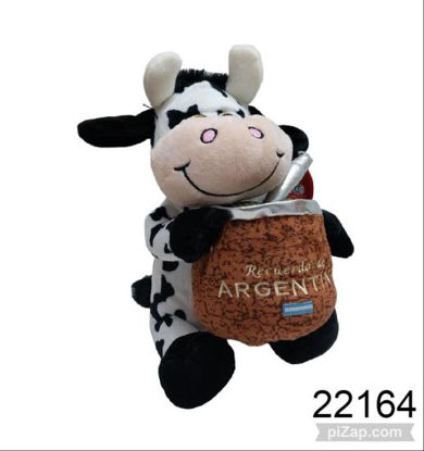 Imagen de PELUCHE VACA CON MATE 23CM 4.24